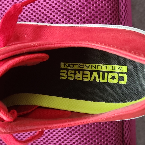 Chuck II Craft Leather Low Top Red Size 8 - Picture 8 of 10